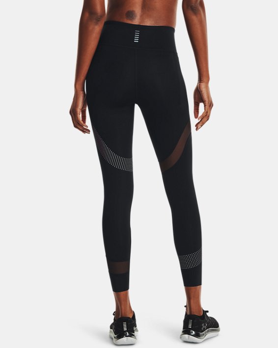 女士UA Speedpocket Wave 7/8貼身褲, Black, pdpMainDesktop image number 1